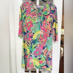 Lilly Pulitzer 3 quarter sleeve dress XS